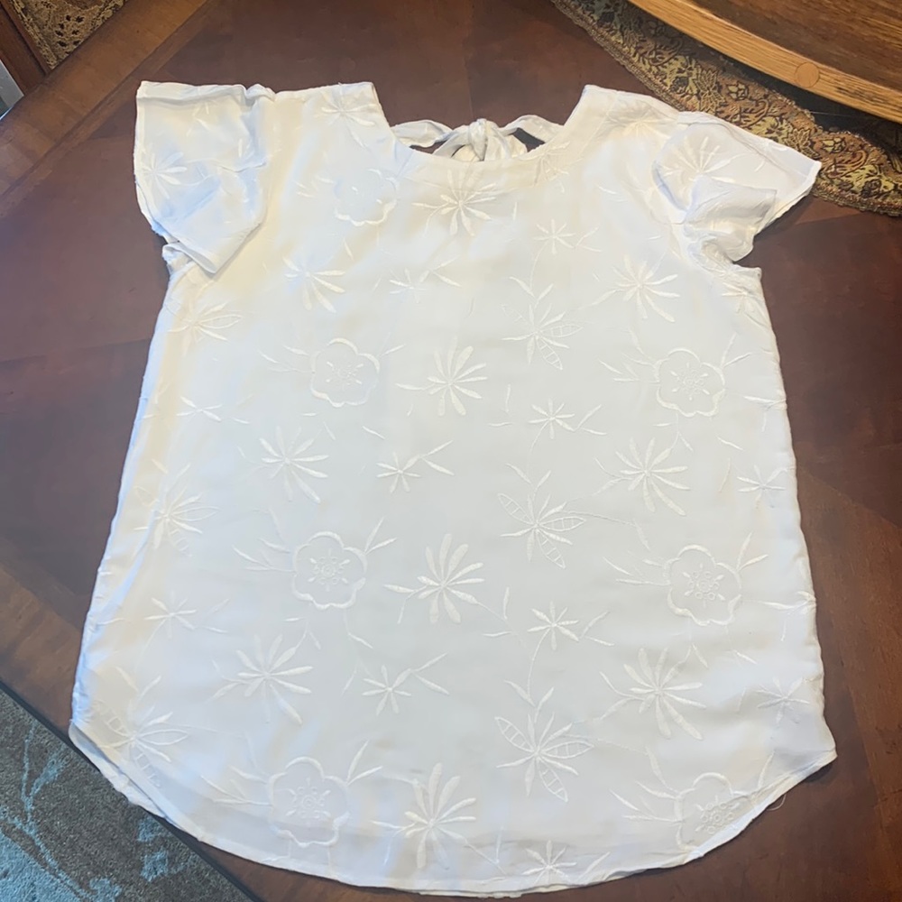 Loft- white blouse